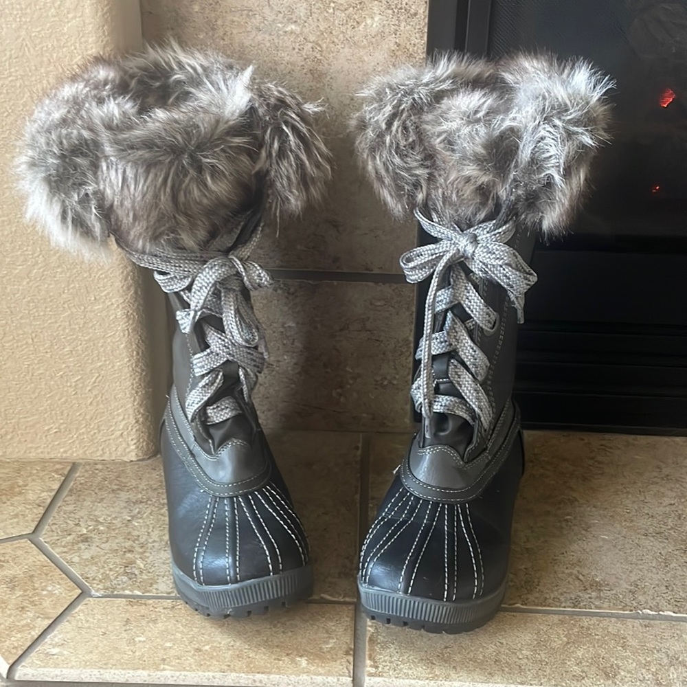 London Fog Women's Melton Cold Weather Tall Boot Women's Shoes